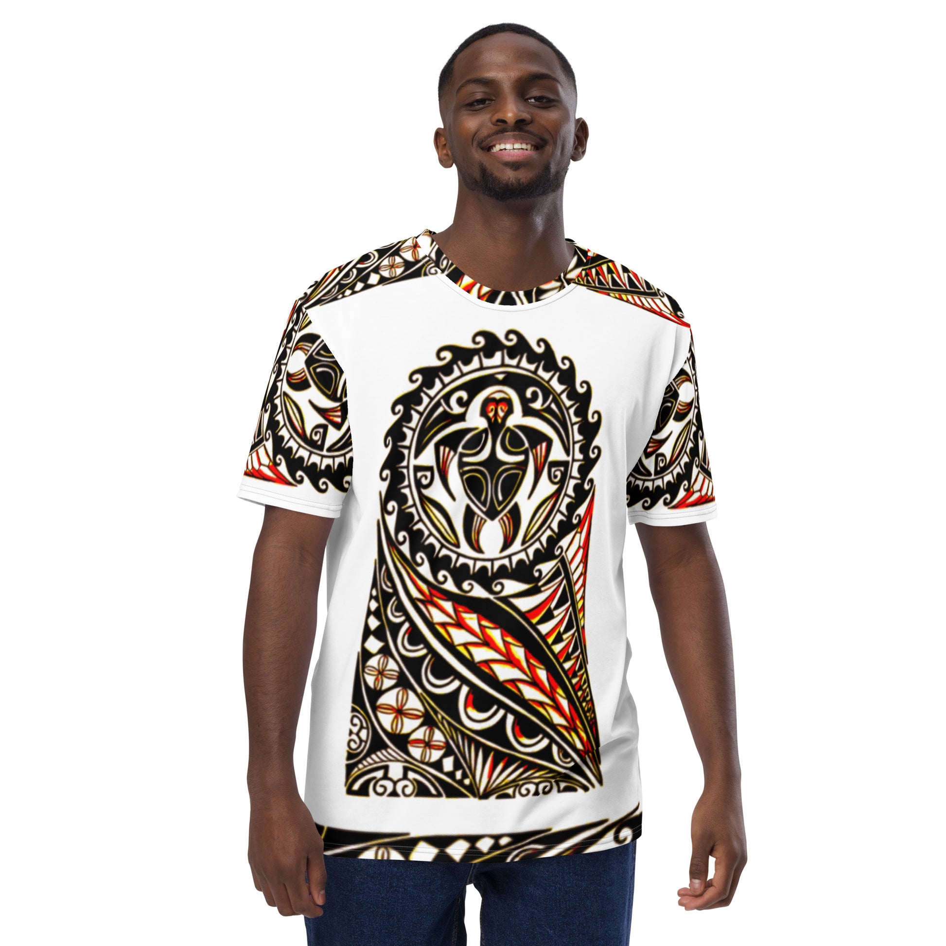 FelinDesign Men's Casual Soft Cotton T-Shirt with Creative Cat Print – Fashionable & Comfortable Summer Shirt - FelinDesign