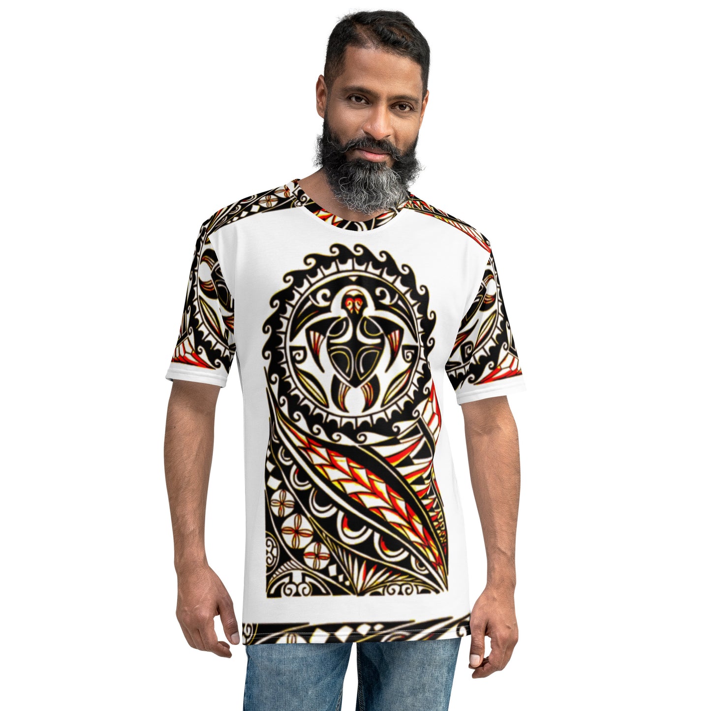 FelinDesign Men's Casual Soft Cotton T-Shirt with Creative Cat Print – Fashionable & Comfortable Summer Shirt - FelinDesign