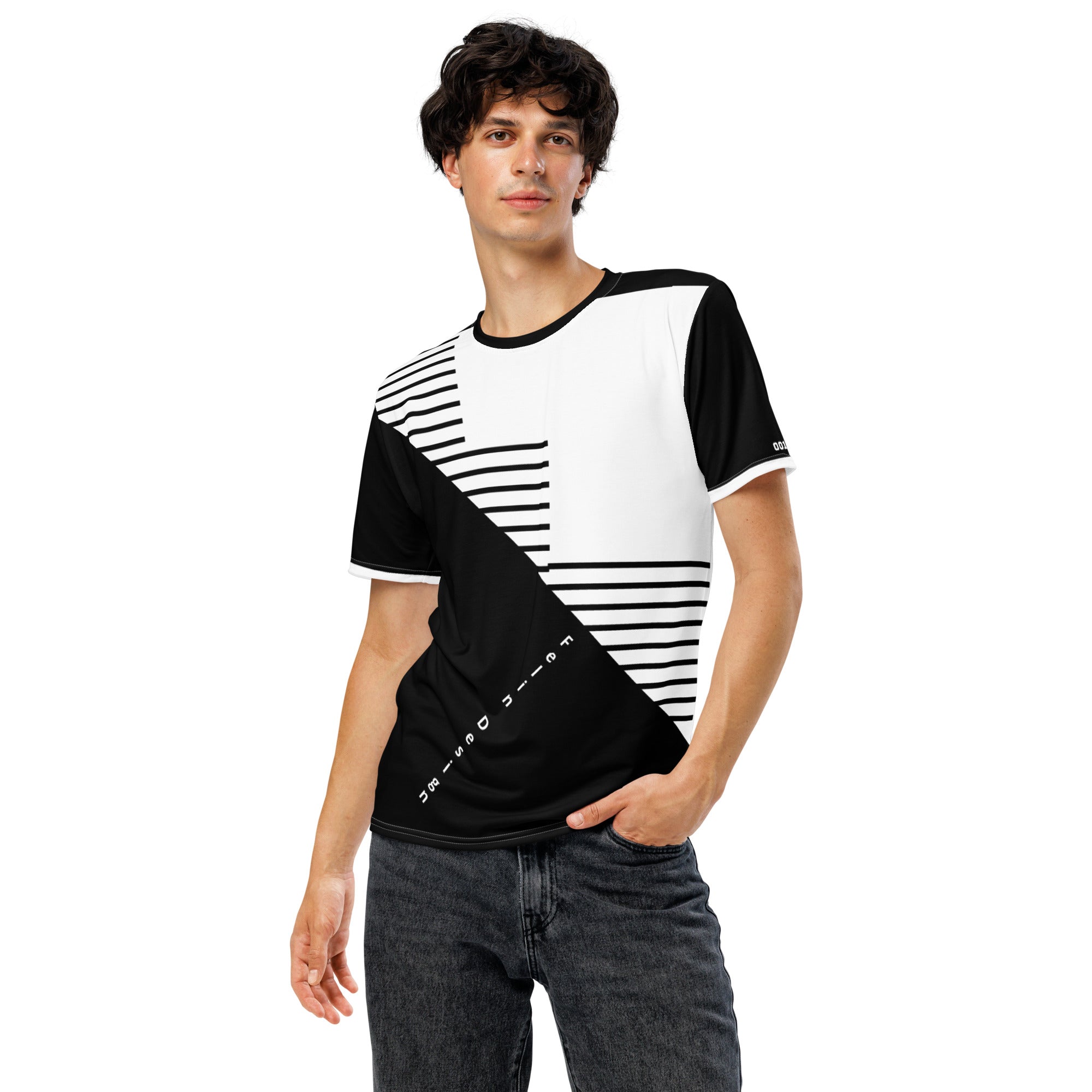 FelinDesign /100 Collection Men's Elegant T-Shirt - Men's Casual Fashion Shirt with Unique Style and Modern Design - FelinDesign