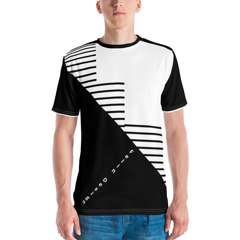 FelinDesign /100 Collection Men's Elegant T-Shirt - Men's Casual Fashion Shirt with Unique Style and Modern Design - FelinDesign