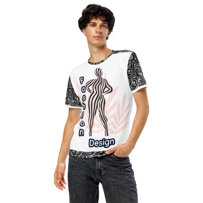 FelinDesign Men's T-shirt Soft Cotton Casual T-shirt Modern Style Creative Graphic Tees - FelinDesign