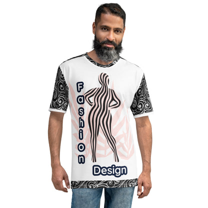 FelinDesign Men's T-shirt Soft Cotton Casual T-shirt Modern Style Creative Graphic Tees - FelinDesign