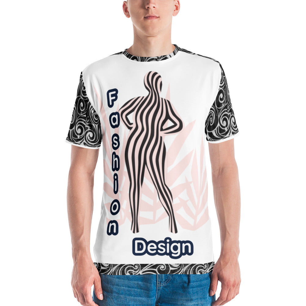 FelinDesign Men's T-shirt Soft Cotton Casual T-shirt Modern Style Creative Graphic Tees - FelinDesign