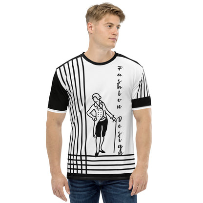 FelinDesign Men's Elegant Soft Cotton T-Shirt - Casual Slim Fit Shirt for Men, Modern & Comfortable Style - FelinDesign