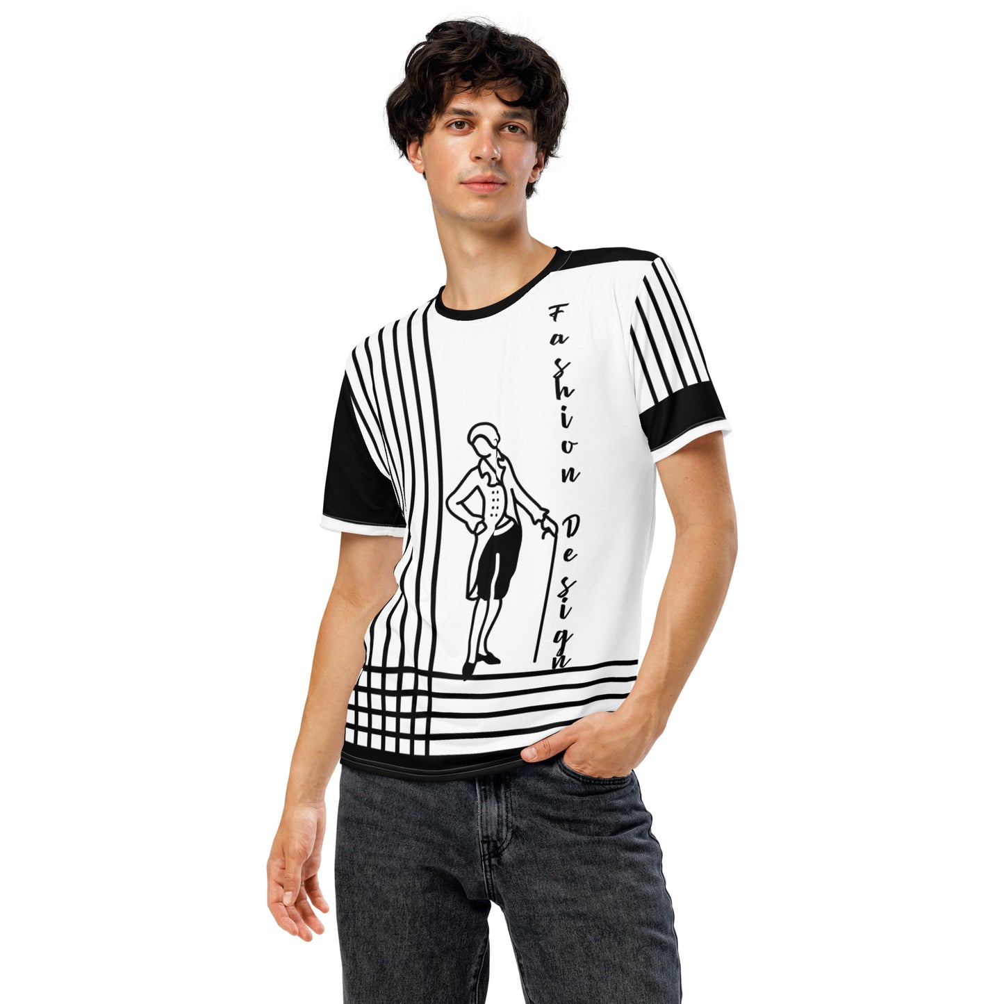 FelinDesign Men's Elegant Soft Cotton T-Shirt - Casual Slim Fit Shirt for Men, Modern & Comfortable Style - FelinDesign