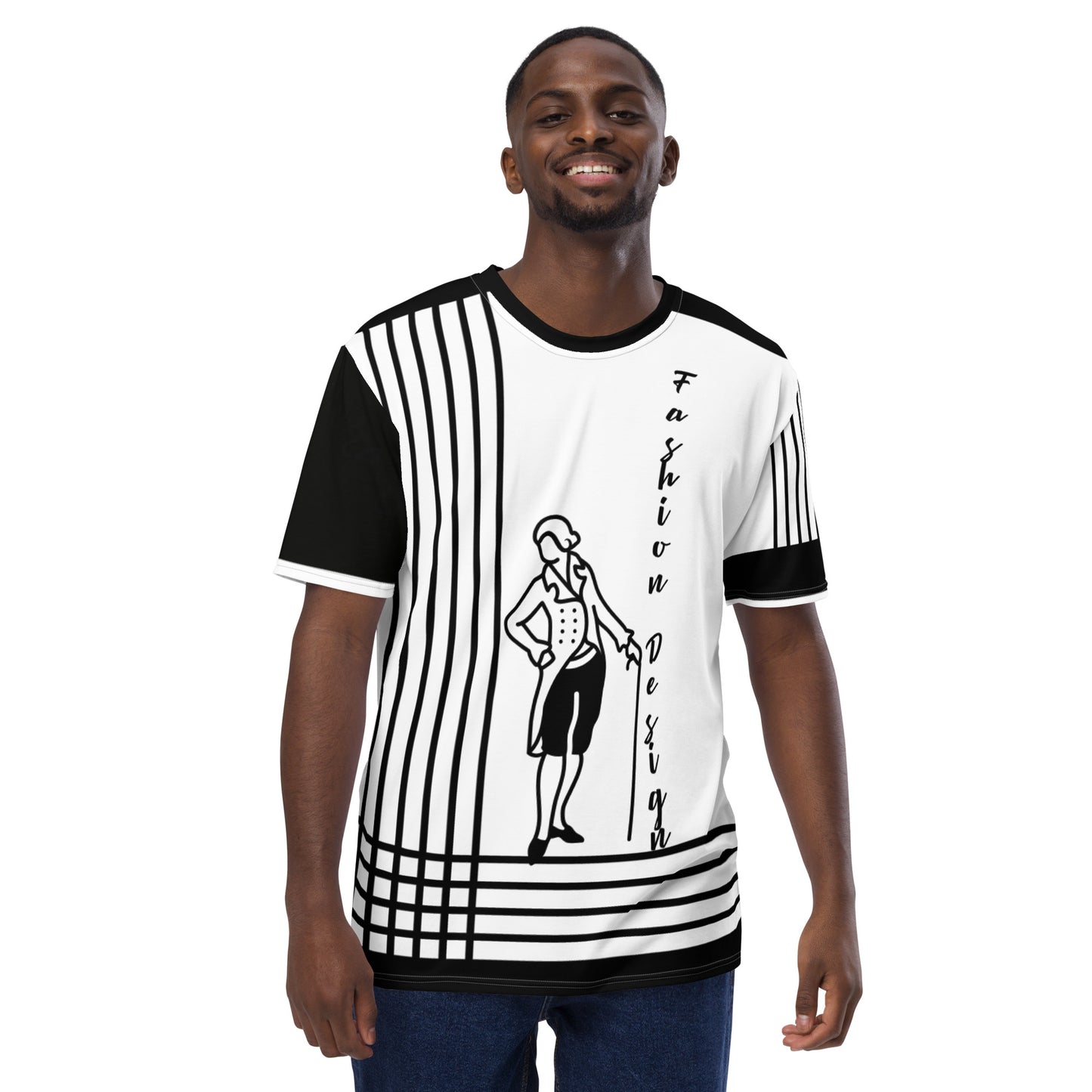 FelinDesign Men's Elegant Soft Cotton T-Shirt - Casual Slim Fit Shirt for Men, Modern & Comfortable Style - FelinDesign