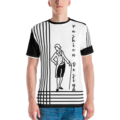 FelinDesign Men's Elegant Soft Cotton T-Shirt - Casual Slim Fit Shirt for Men, Modern & Comfortable Style - FelinDesign