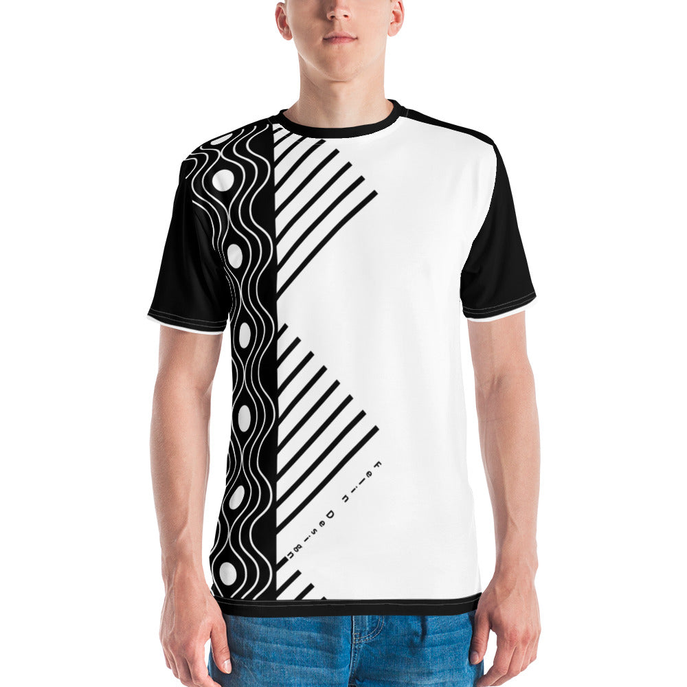 FelinDesign Men's Elegant Soft Cotton T-Shirt, Casual Slim Fit, Italian Men's Fashion - FelinDesign