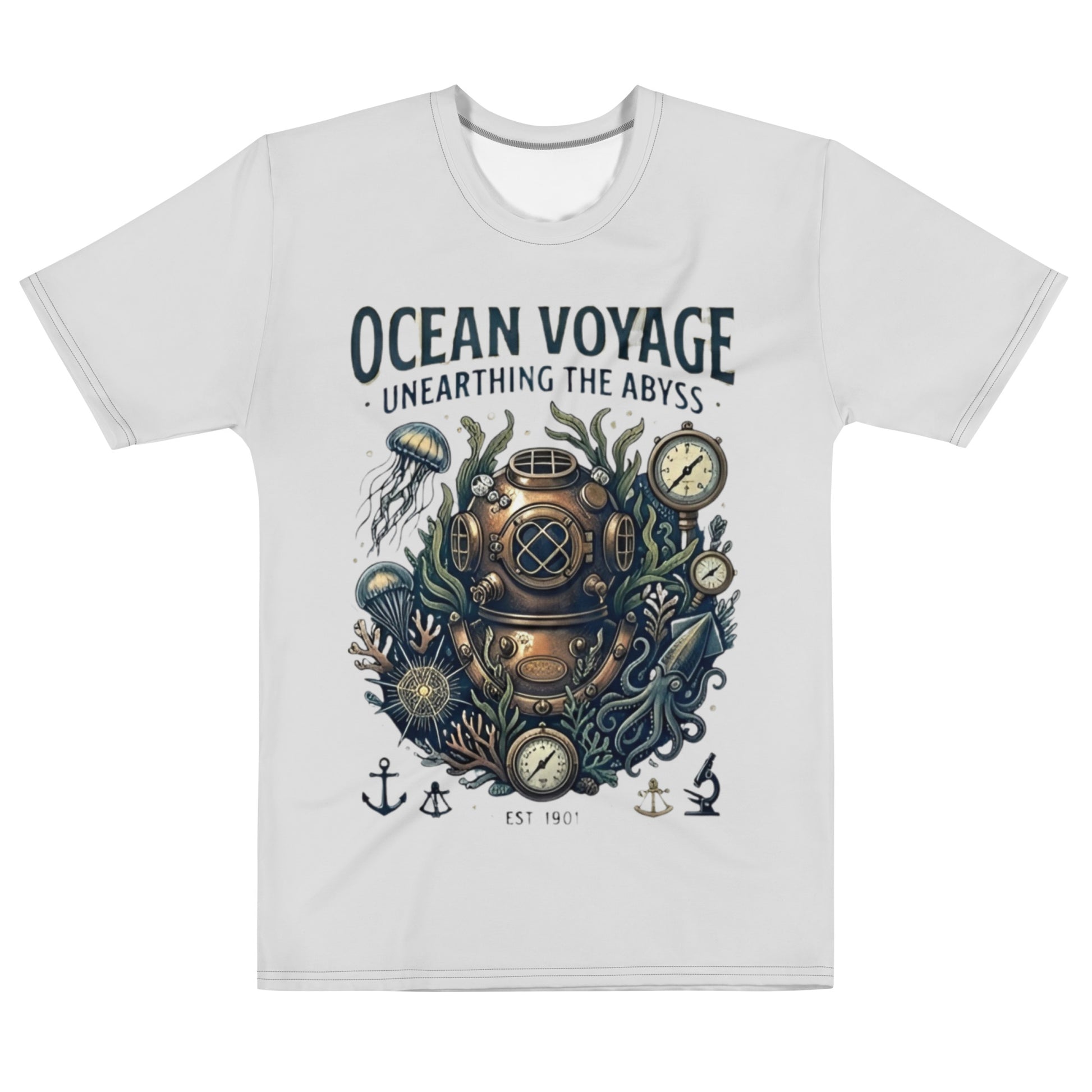 Men's t-shirt Whisper Ocean Voyage FelinDesign - FelinDesign