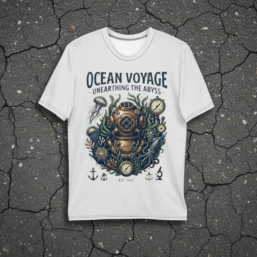 Men's t-shirt Whisper Ocean Voyage FelinDesign - FelinDesign