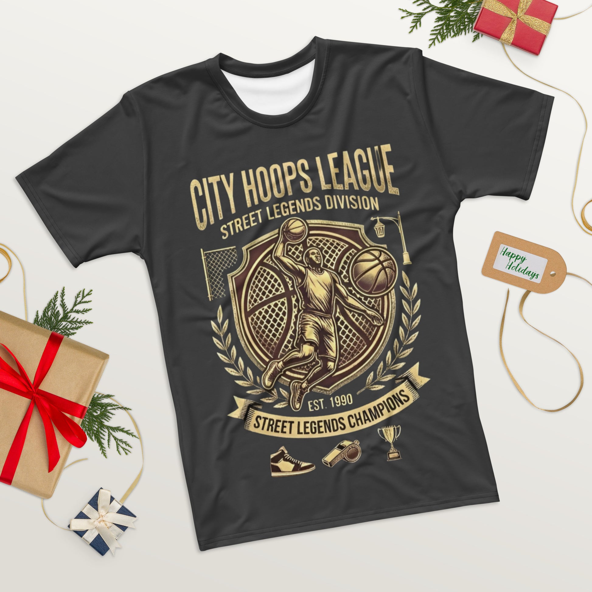 Men's t-shirt Eclisse FelinDesign City Hoops League - FelinDesign