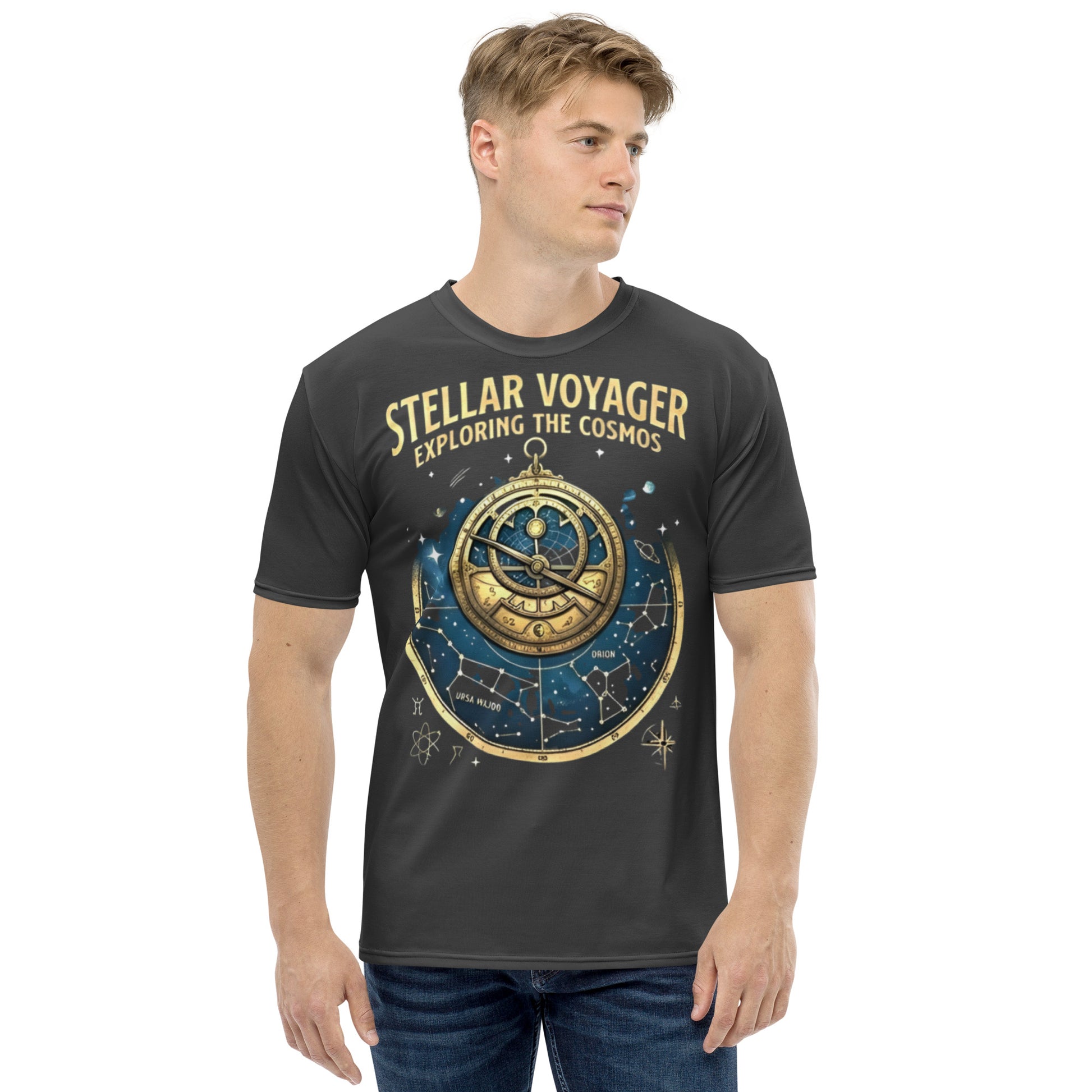 Men's t-shirt Eclisse FelinDesign Stellar Voyager - FelinDesign
