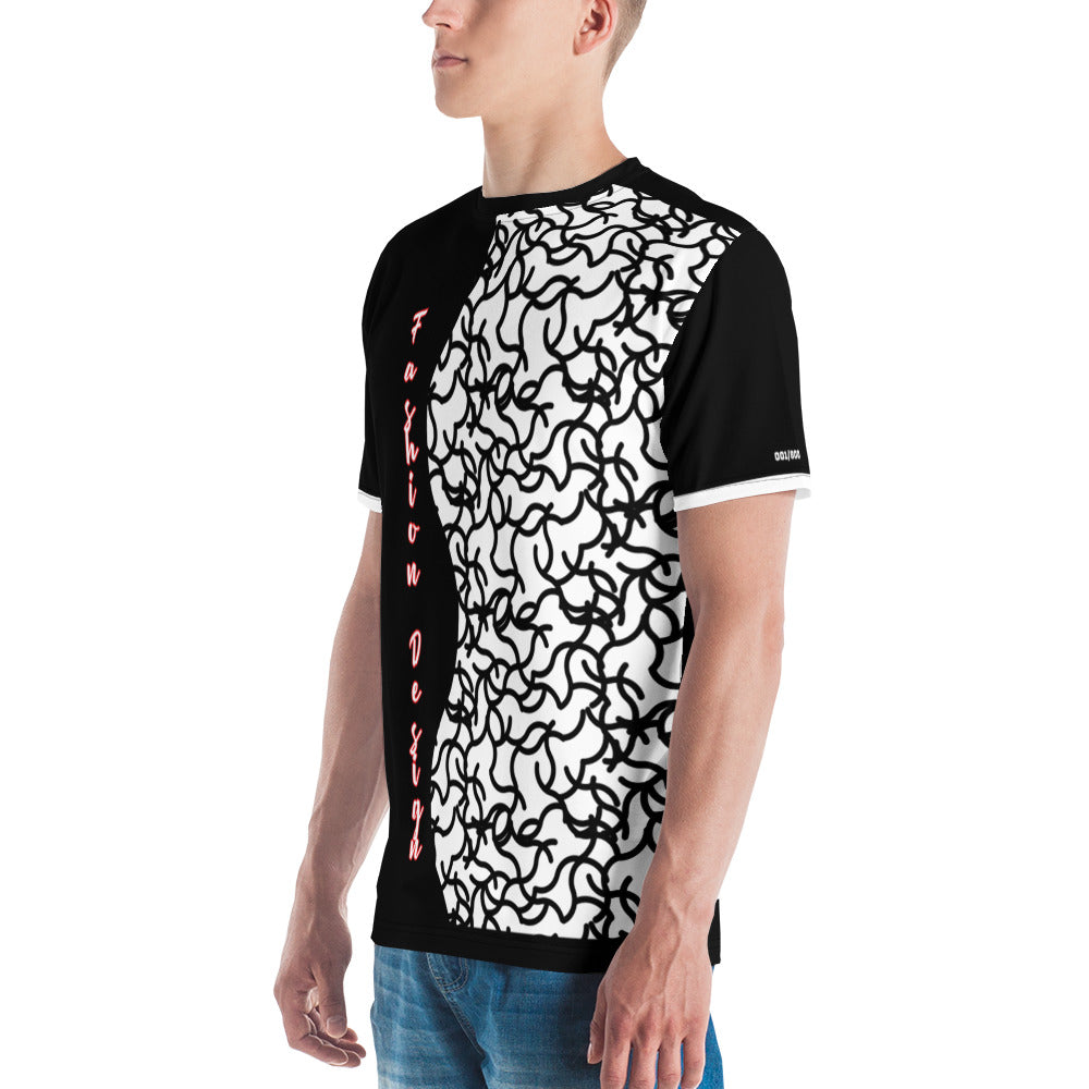 FelinDesign Collection Elegant T-shirt Men | Stylish Men's Graphic Tee, Soft Cotton Casual Wear, Trendy Gift Idea - FelinDesign