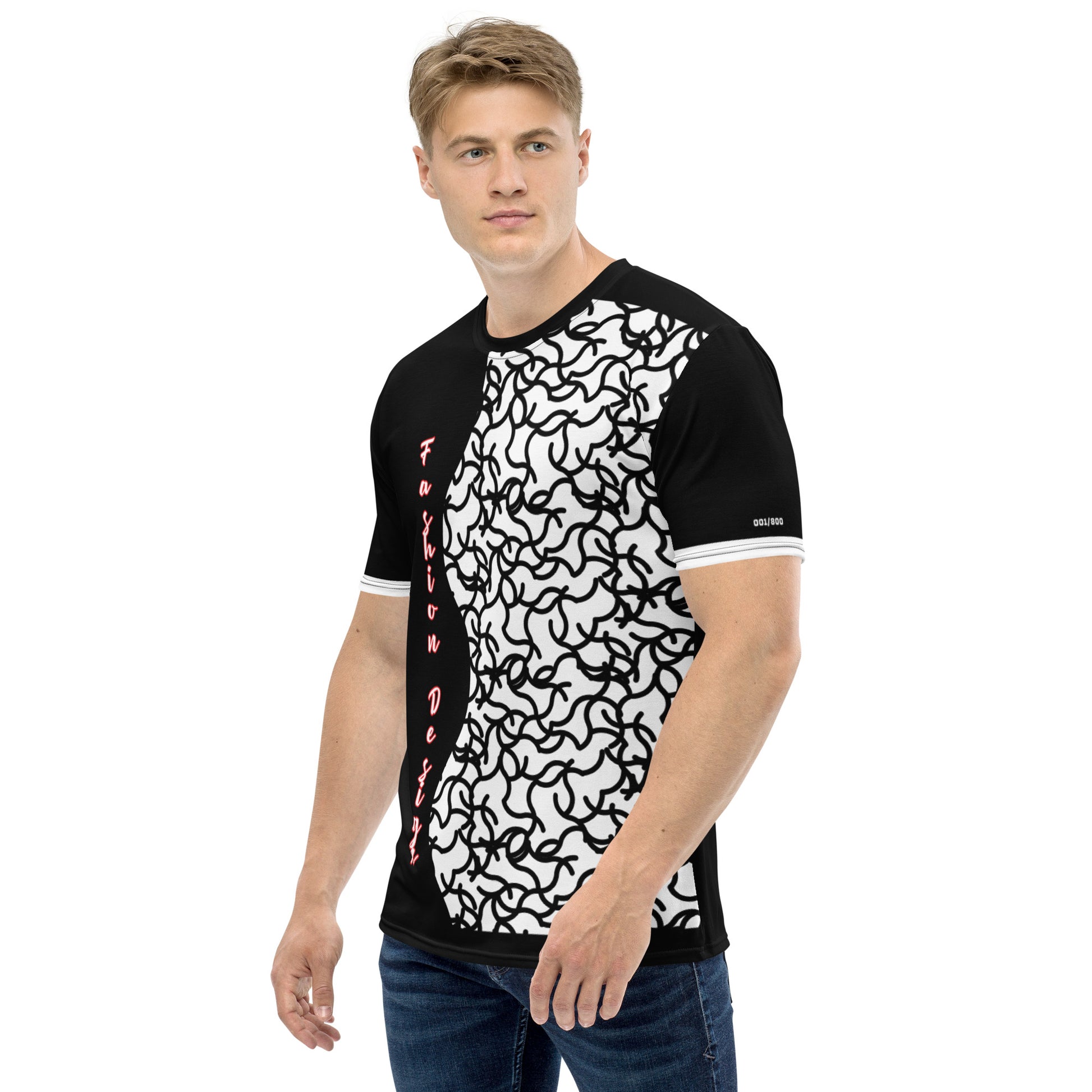FelinDesign Collection Elegant T-shirt Men | Stylish Men's Graphic Tee, Soft Cotton Casual Wear, Trendy Gift Idea - FelinDesign