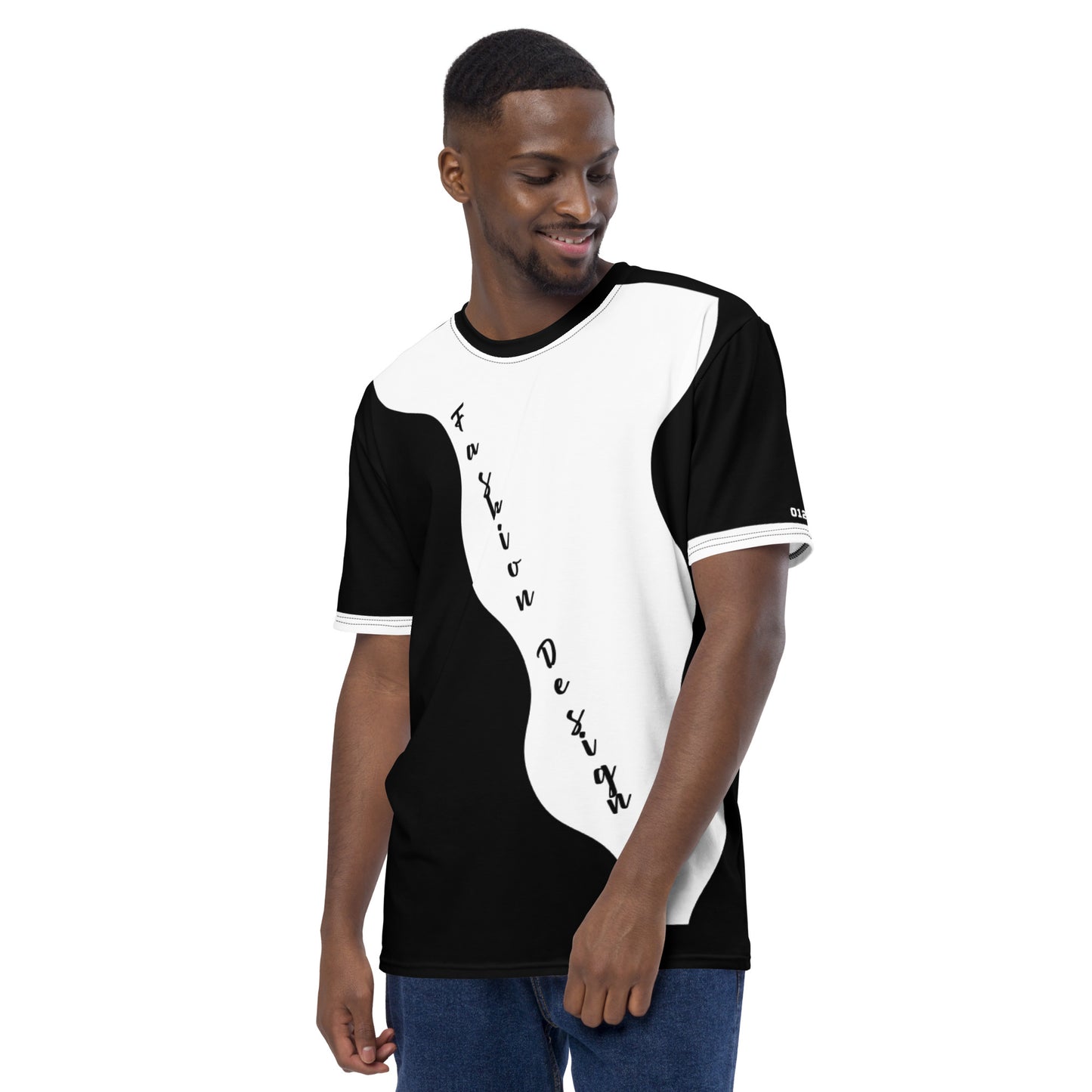FelinDesign 200 Collection Men's T-shirt Elegant Casual Soft Cotton Summer Fashion Comfortable Front View Men - FelinDesign