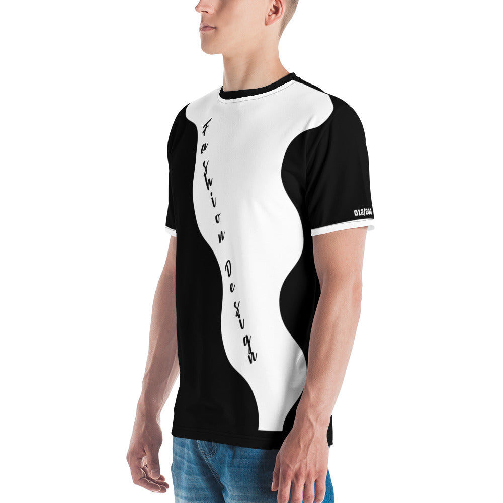 FelinDesign 200 Collection Men's T-shirt Elegant Casual Soft Cotton Summer Fashion Comfortable Front View Men - FelinDesign