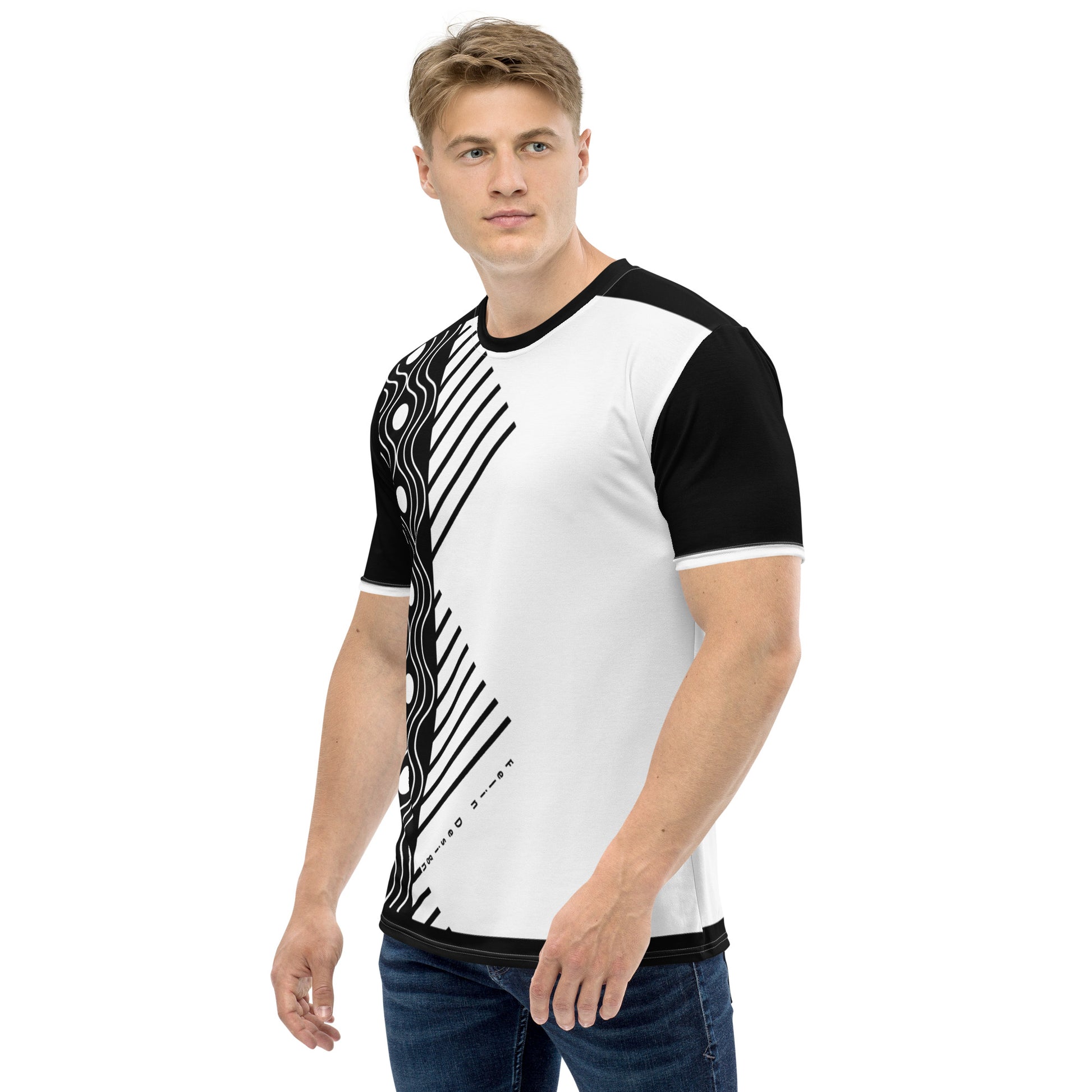 FelinDesign Men's Elegant Soft Cotton T-Shirt, Casual Slim Fit, Italian Men's Fashion - FelinDesign