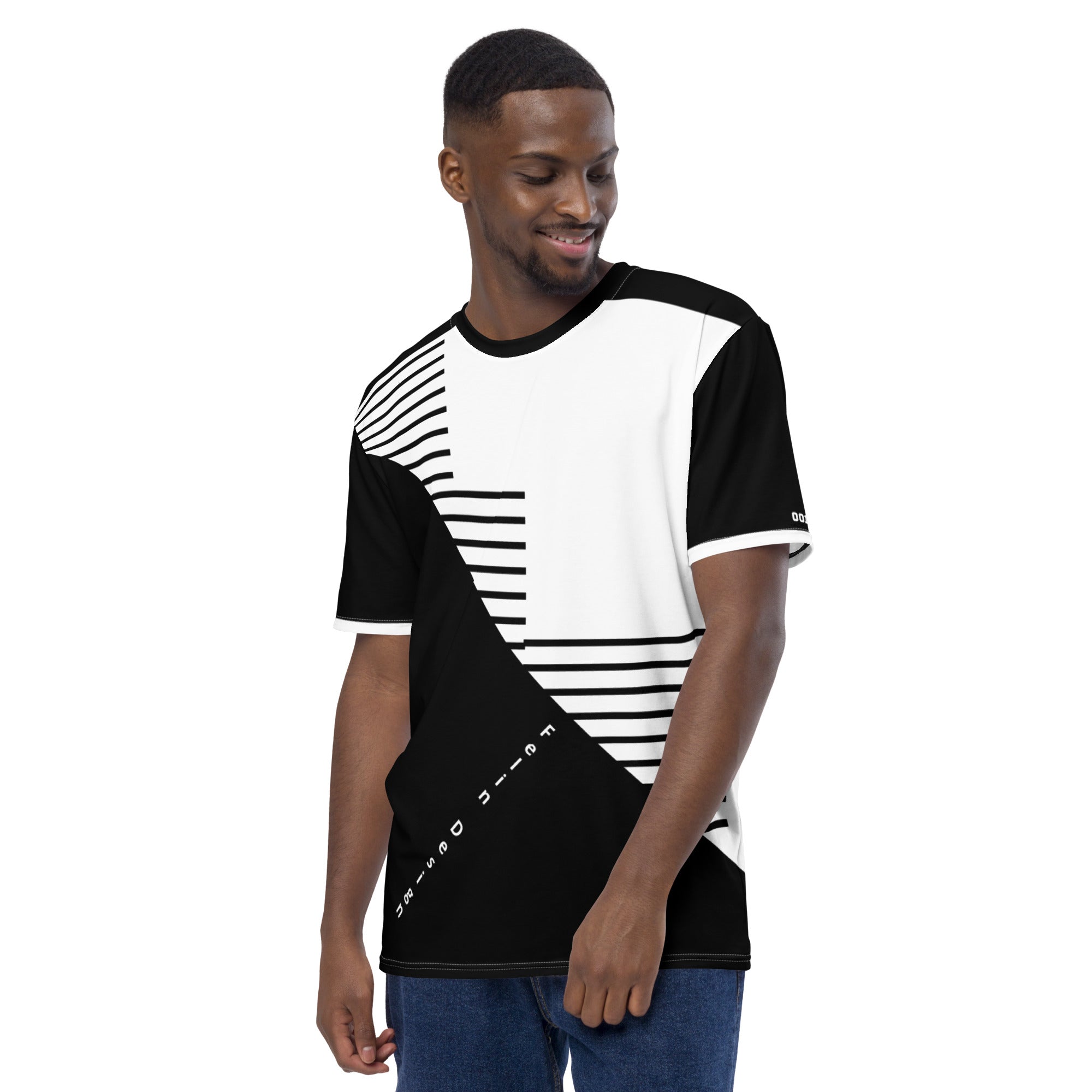 FelinDesign /100 Collection Men's Elegant T-Shirt - Men's Casual Fashion Shirt with Unique Style and Modern Design - FelinDesign