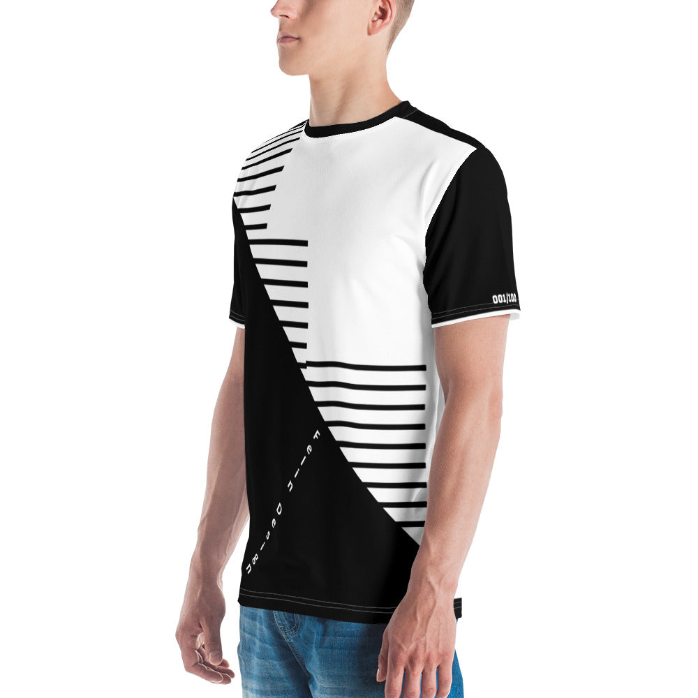 FelinDesign /100 Collection Men's Elegant T-Shirt - Men's Casual Fashion Shirt with Unique Style and Modern Design - FelinDesign
