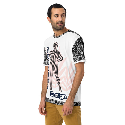 FelinDesign Men's T-shirt Soft Cotton Casual T-shirt Modern Style Creative Graphic Tees - FelinDesign