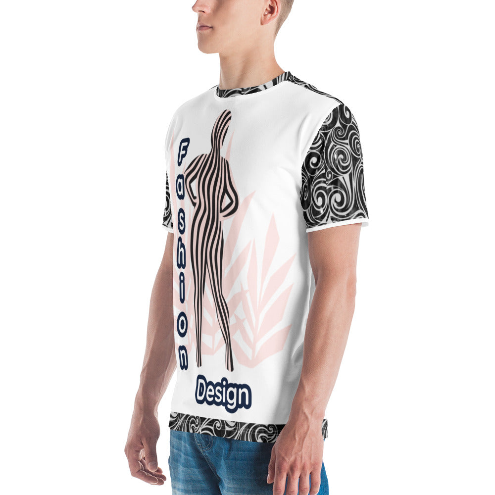 FelinDesign Men's T-shirt Soft Cotton Casual T-shirt Modern Style Creative Graphic Tees - FelinDesign
