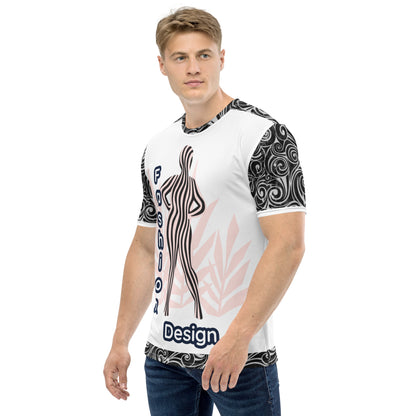 FelinDesign Men's T-shirt Soft Cotton Casual T-shirt Modern Style Creative Graphic Tees - FelinDesign