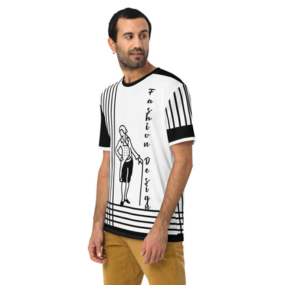 FelinDesign Men's Elegant Soft Cotton T-Shirt - Casual Slim Fit Shirt for Men, Modern & Comfortable Style - FelinDesign