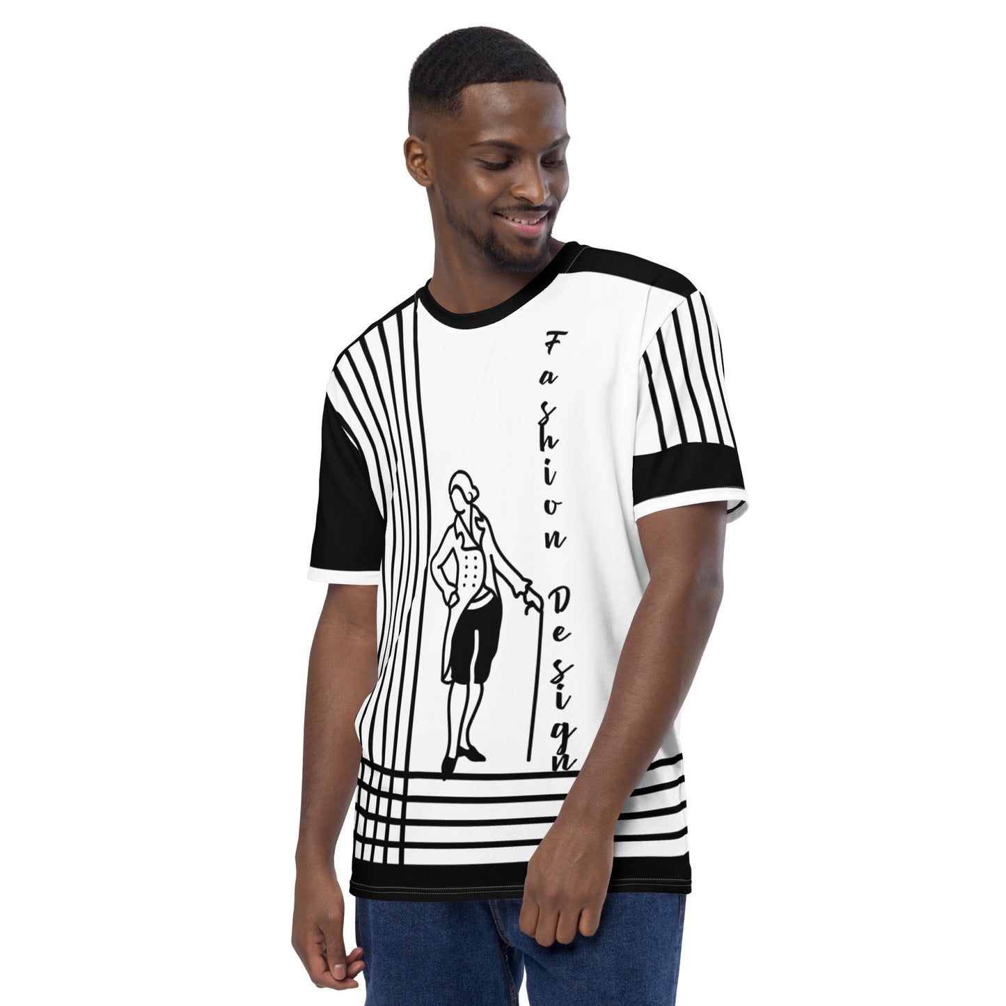 FelinDesign Men's Elegant Soft Cotton T-Shirt - Casual Slim Fit Shirt for Men, Modern & Comfortable Style - FelinDesign