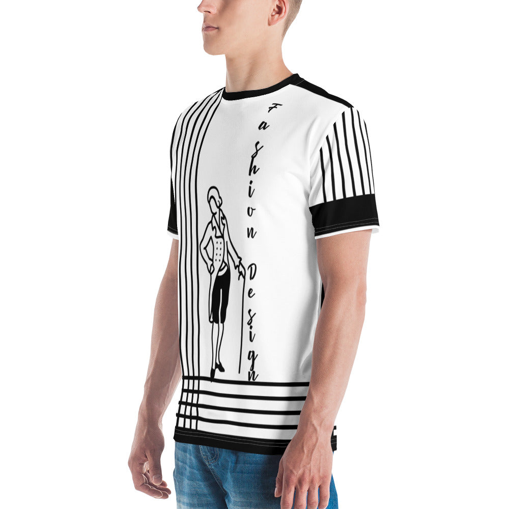 FelinDesign Men's Elegant Soft Cotton T-Shirt - Casual Slim Fit Shirt for Men, Modern & Comfortable Style - FelinDesign