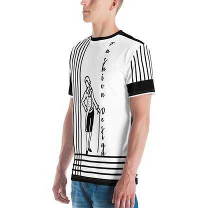 FelinDesign Men's Elegant Soft Cotton T-Shirt - Casual Slim Fit Shirt for Men, Modern & Comfortable Style - FelinDesign