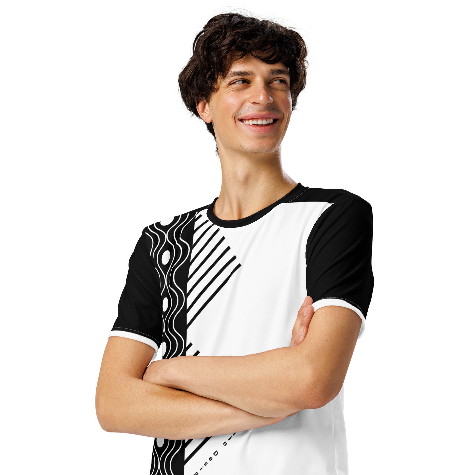 FelinDesign Men's Elegant Soft Cotton T-Shirt, Casual Slim Fit, Italian Men's Fashion - FelinDesign