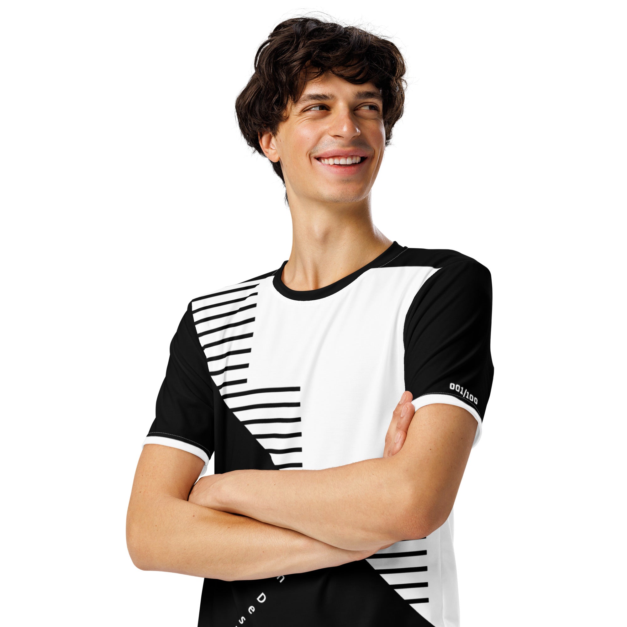 FelinDesign /100 Collection Men's Elegant T-Shirt - Men's Casual Fashion Shirt with Unique Style and Modern Design - FelinDesign