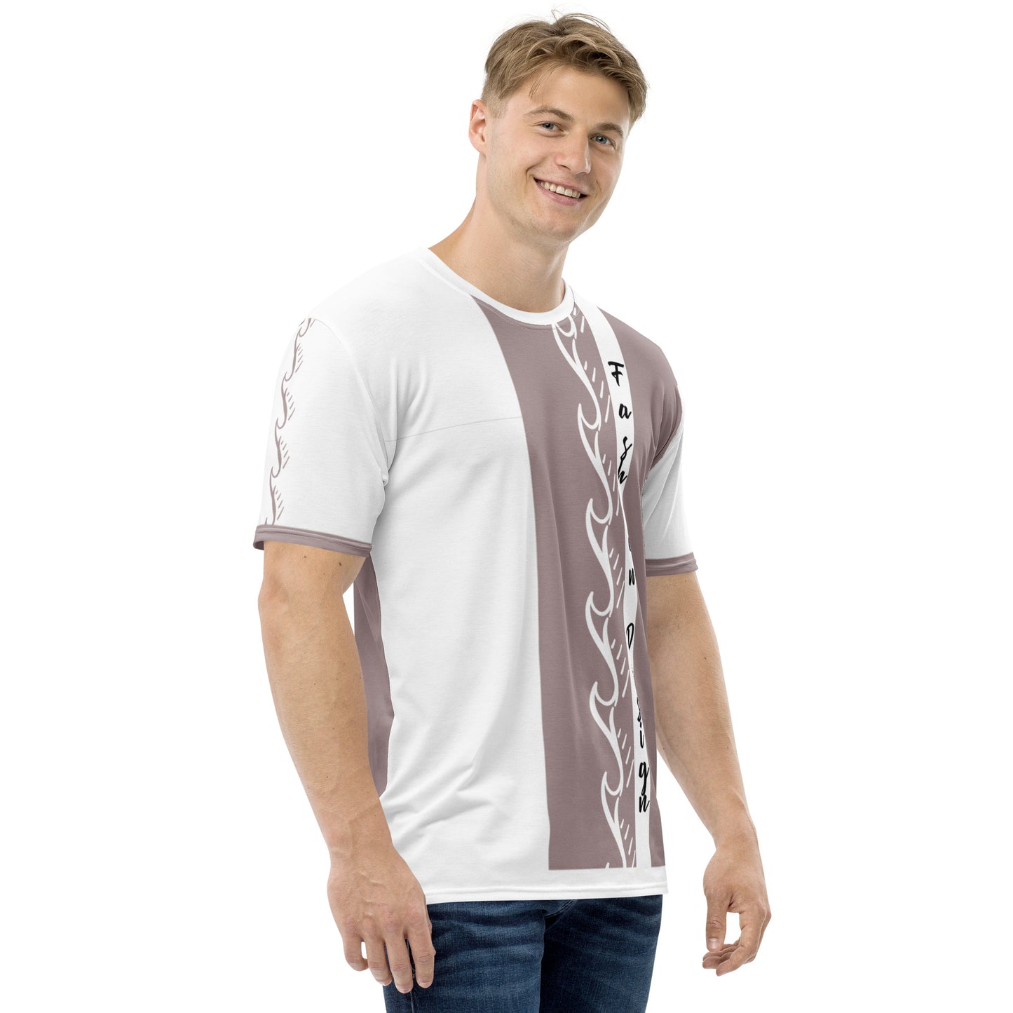 FelinDesign /500 Collection Men's T-shirt Elegant in Soft Cotton Casual Italian Fashion Men's T-shirt Style - FelinDesign