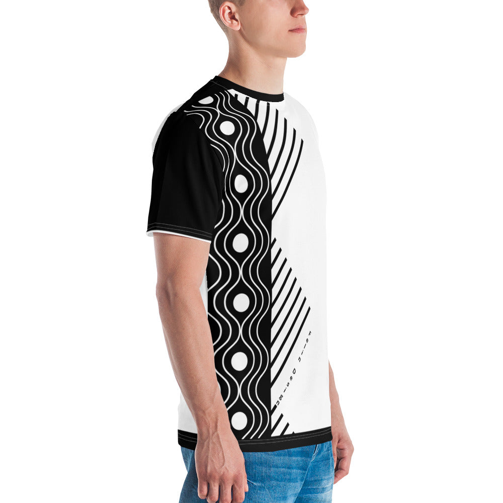 FelinDesign Men's Elegant Soft Cotton T-Shirt, Casual Slim Fit, Italian Men's Fashion - FelinDesign