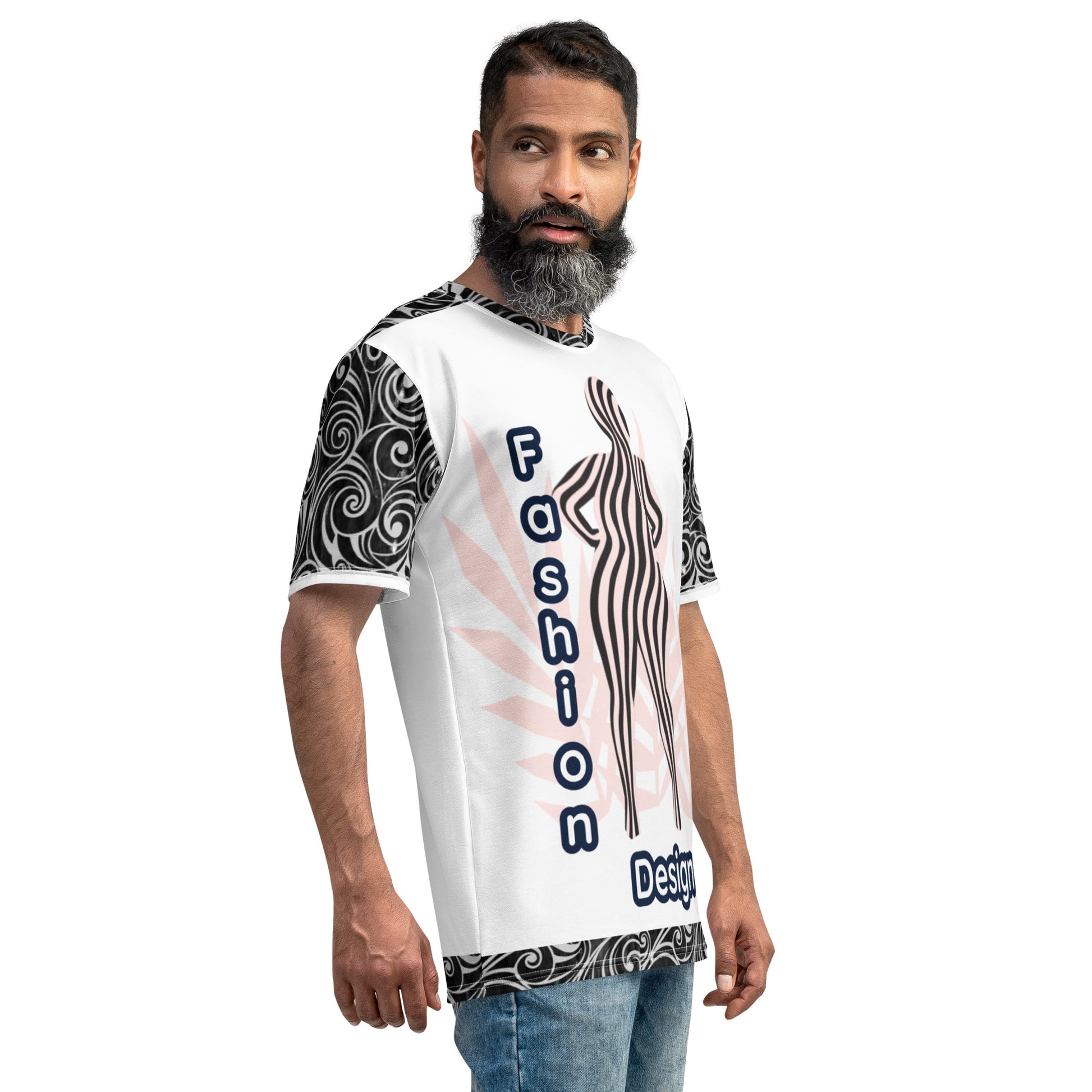 FelinDesign Men's T-shirt Soft Cotton Casual T-shirt Modern Style Creative Graphic Tees - FelinDesign