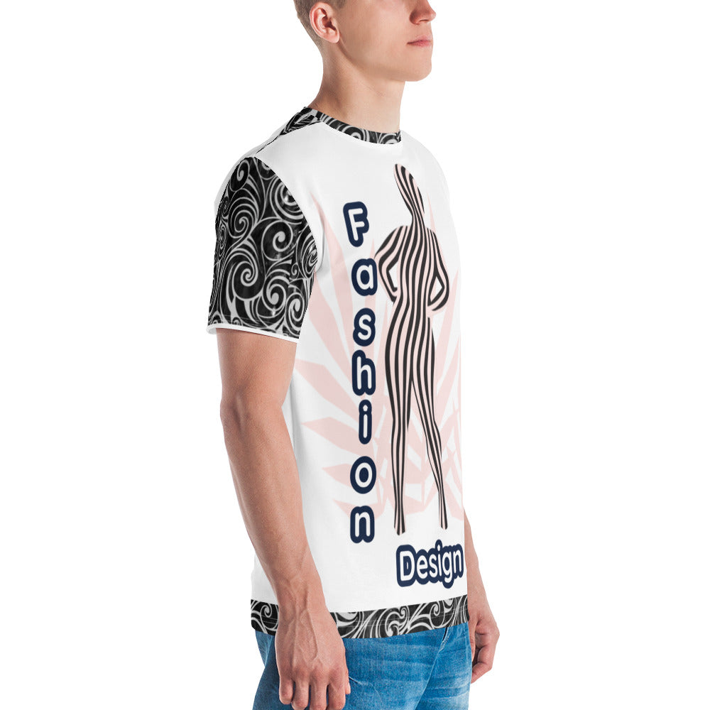 FelinDesign Men's T-shirt Soft Cotton Casual T-shirt Modern Style Creative Graphic Tees - FelinDesign