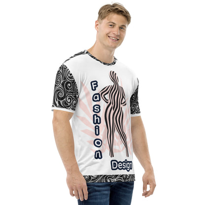 FelinDesign Men's T-shirt Soft Cotton Casual T-shirt Modern Style Creative Graphic Tees - FelinDesign
