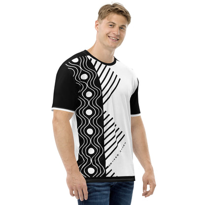 FelinDesign Men's Elegant Soft Cotton T-Shirt, Casual Slim Fit, Italian Men's Fashion - FelinDesign