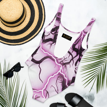 Women's Cheeky One-Piece Swimsuit - 4-Way Stretch Chlorine Resistant - FelinDesign