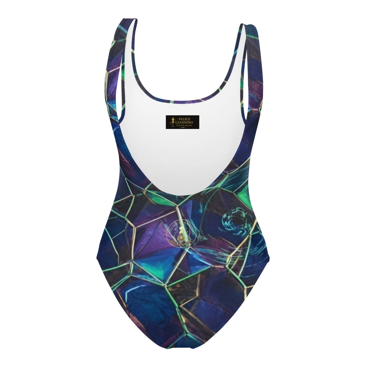 FelinDesign Women's One-Piece Swimsuit - 4-Way Stretch Chlorine Resistant - FelinDesign