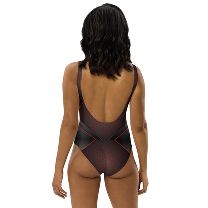 FelinDesign One Piece Swimsuit 2026 Elegant Black Swimwear for Pool & Beach Women’s Stylish Bathing Suit - FelinDesign