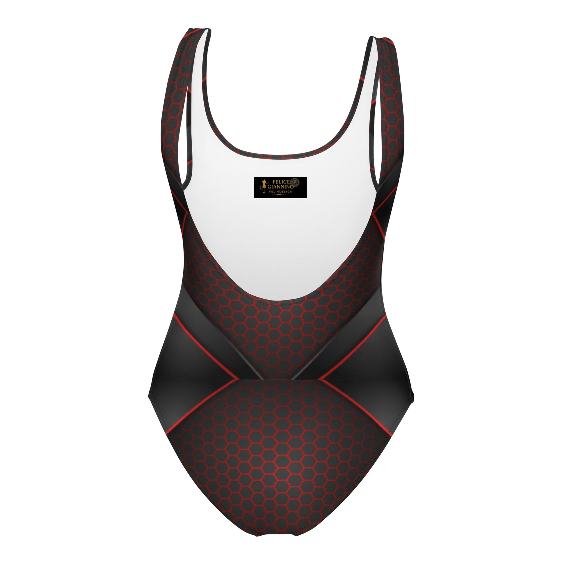 FelinDesign One Piece Swimsuit 2026 Elegant Black Swimwear for Pool & Beach Women’s Stylish Bathing Suit - FelinDesign