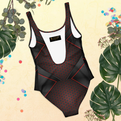FelinDesign One Piece Swimsuit 2026 Elegant Black Swimwear for Pool & Beach Women’s Stylish Bathing Suit - FelinDesign