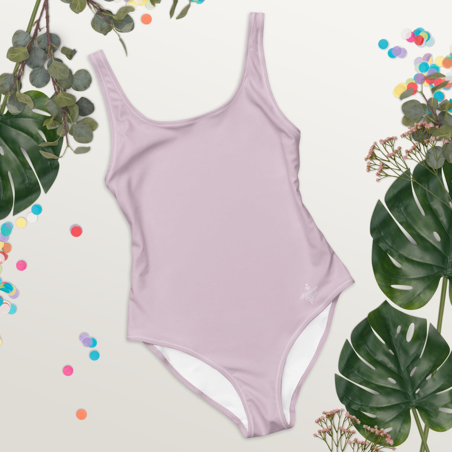 Minimal Chic One-Piece Swimsuit 2026 | Women's Solid-Color Beachwear | Summer Essentials Collection FelinDesign - FelinDesign