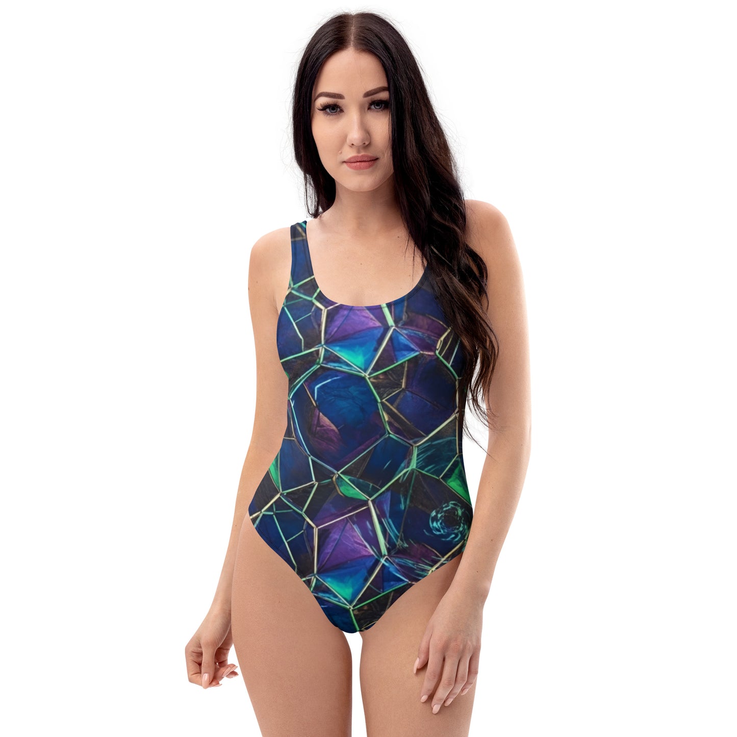 FelinDesign Women's One-Piece Swimsuit - 4-Way Stretch Chlorine Resistant - FelinDesign