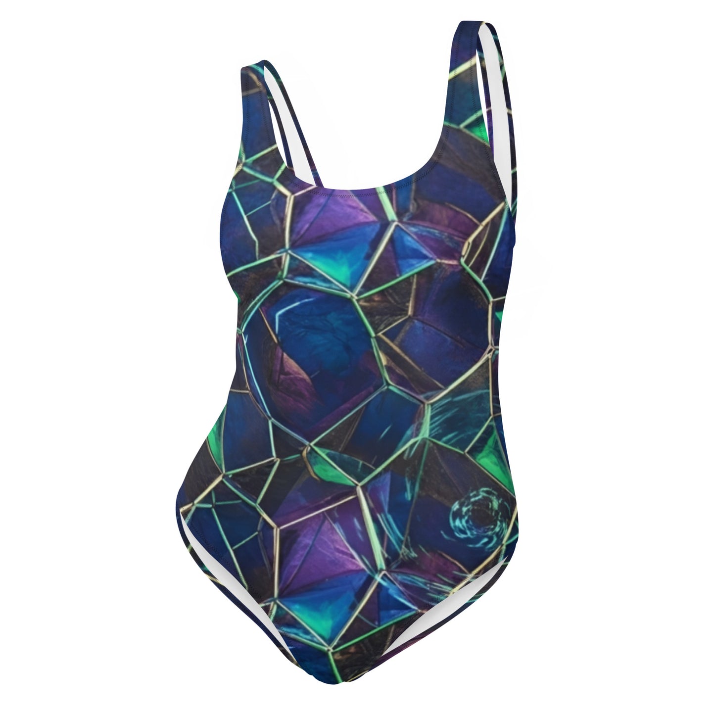 FelinDesign Women's One-Piece Swimsuit - 4-Way Stretch Chlorine Resistant - FelinDesign