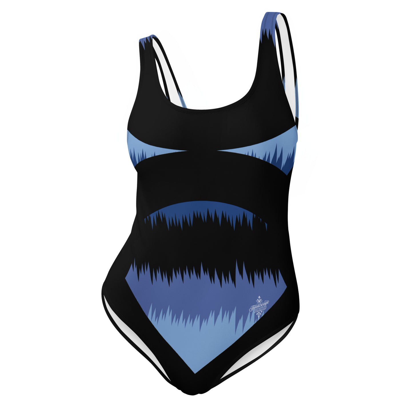 Women's One-Piece Swimsuit FelinDesign - Elegant Eco-Sustainable Chlorine Resistant - FelinDesign