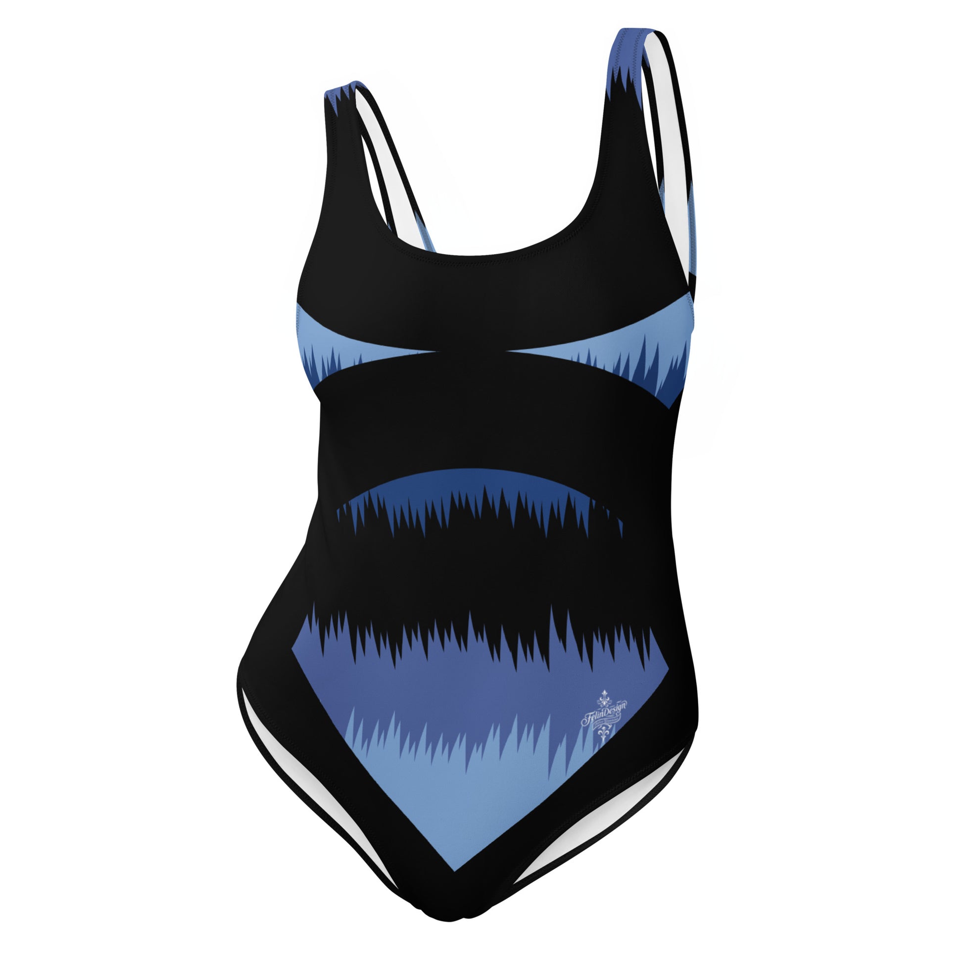 Women's One-Piece Swimsuit FelinDesign - Elegant Eco-Sustainable Chlorine Resistant - FelinDesign