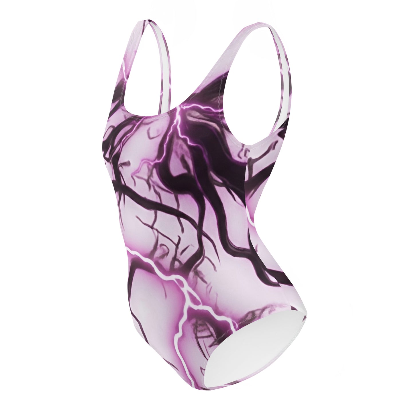 Women's Cheeky One-Piece Swimsuit - 4-Way Stretch Chlorine Resistant - FelinDesign