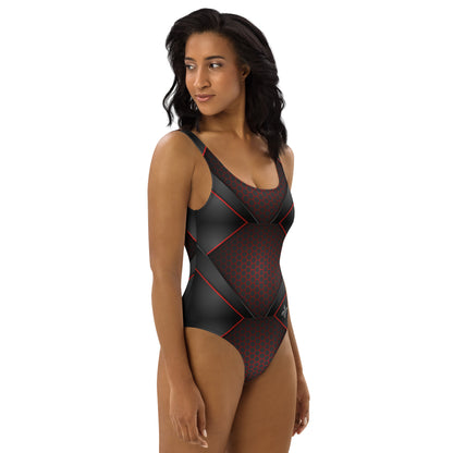 FelinDesign One Piece Swimsuit 2026 Elegant Black Swimwear for Pool & Beach Women’s Stylish Bathing Suit - FelinDesign